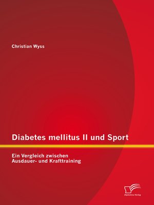 cover image of Diabetes mellitus II und Sport